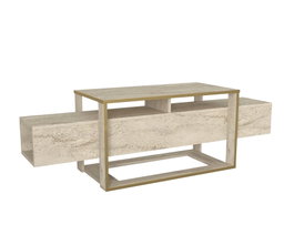 Hanah Home Soporte para TV Travertino